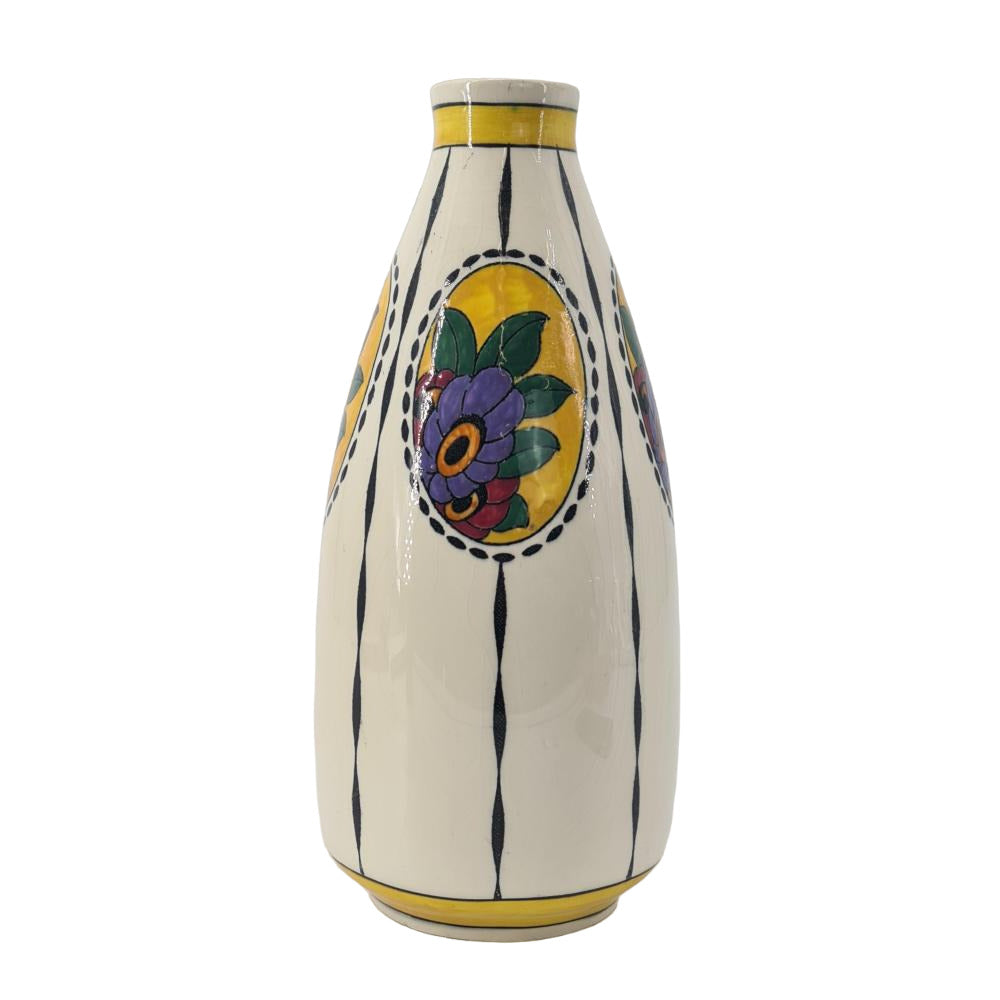 ART DECO CATTEAU Charles for Boch Keramis F781 Vase 1923.