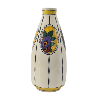 ART DECO CATTEAU Charles for Boch Keramis F781 Vase 1923.