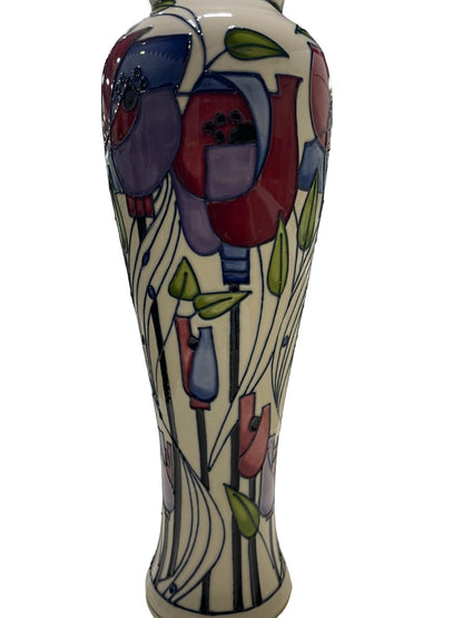 MOORCROFT MILLSIDE Pottery Vase by Rachel Bishop 2018 BOXED