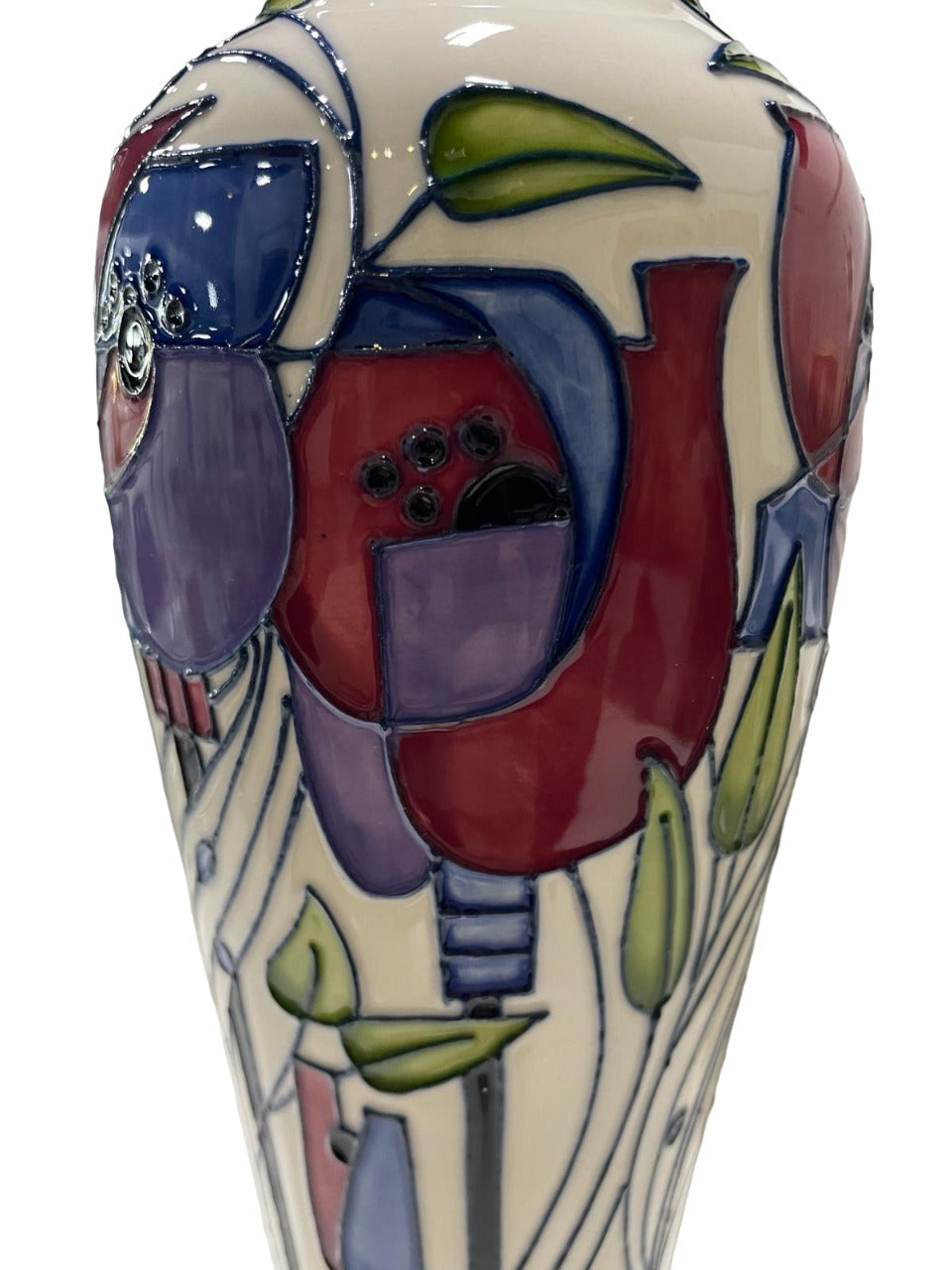 MOORCROFT MILLSIDE Pottery Vase by Rachel Bishop 2018 BOXED