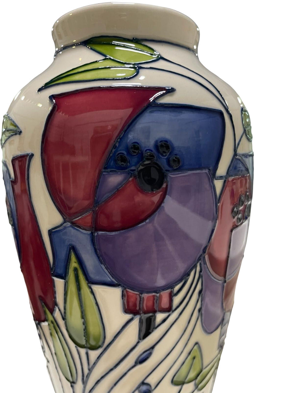 MOORCROFT MILLSIDE Pottery Vase by Rachel Bishop 2018 BOXED