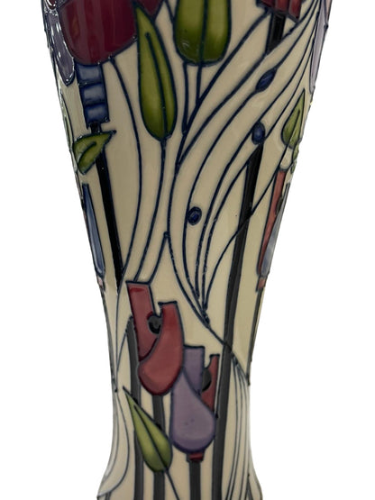 MOORCROFT MILLSIDE Pottery Vase by Rachel Bishop 2018 BOXED