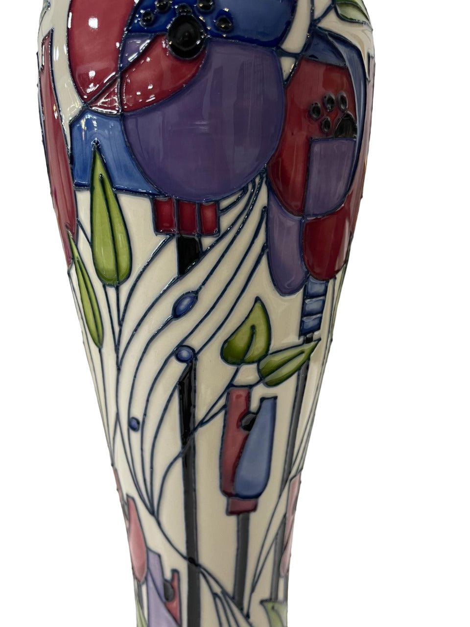 MOORCROFT MILLSIDE Pottery Vase by Rachel Bishop 2018 BOXED