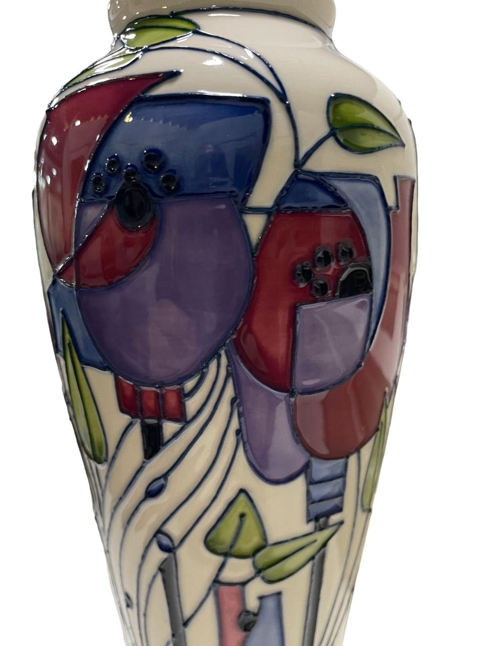 MOORCROFT MILLSIDE Pottery Vase by Rachel Bishop 2018 BOXED