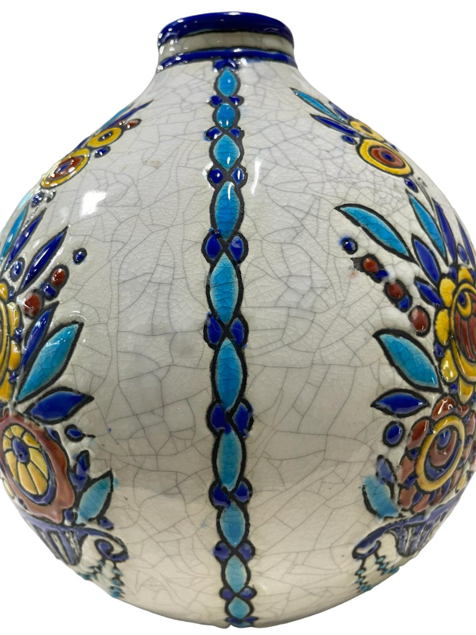 ART DECO CATTEAU Charles Egg Shape Vase D944 1925/1926