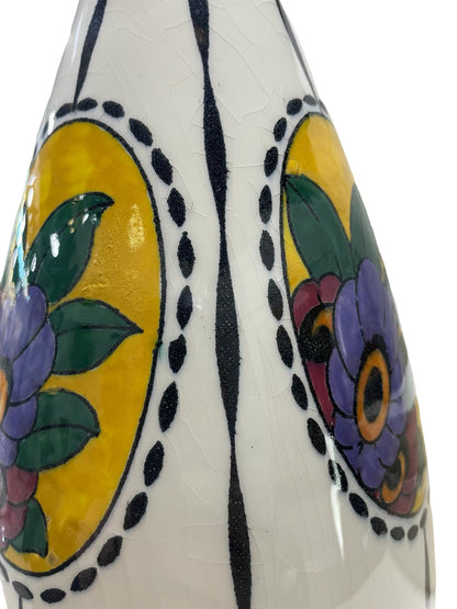 ART DECO CATTEAU Charles for Boch Keramis F781 Vase 1923.