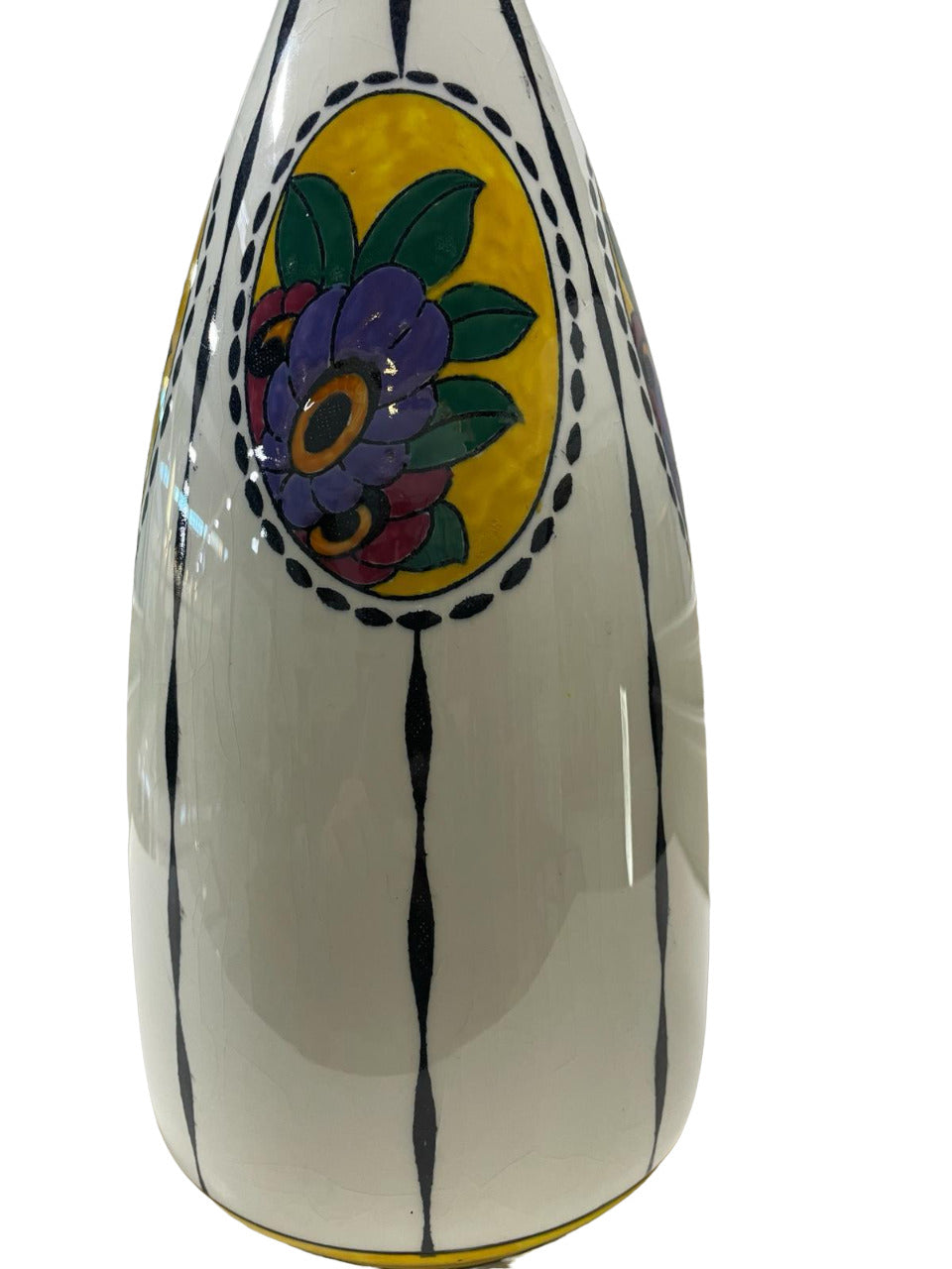 ART DECO CATTEAU Charles for Boch Keramis F781 Vase 1923.