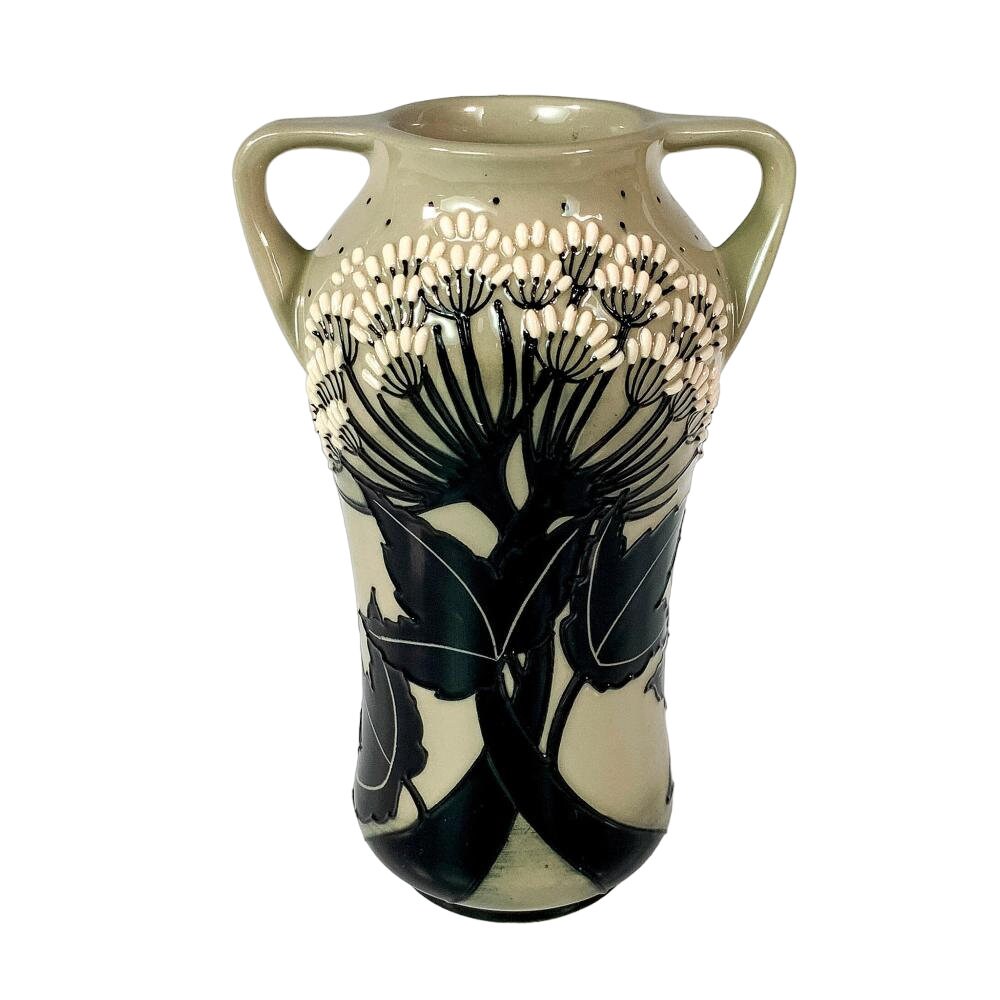 Moorcroft Twin Handled Vase Summer Silhouette Pattern By Vicky Lovatt Shape 375/7