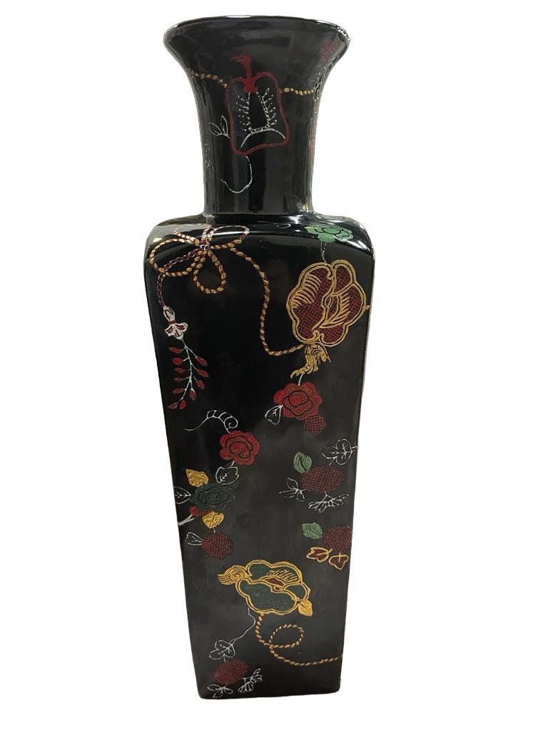 Pair of Large Polychromed Vases by the designer Kenzo Takada (1939-2020)