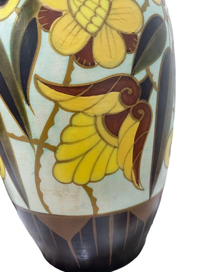 Pair of  Art Deco Boch Keramis Vase after Charles Catteau