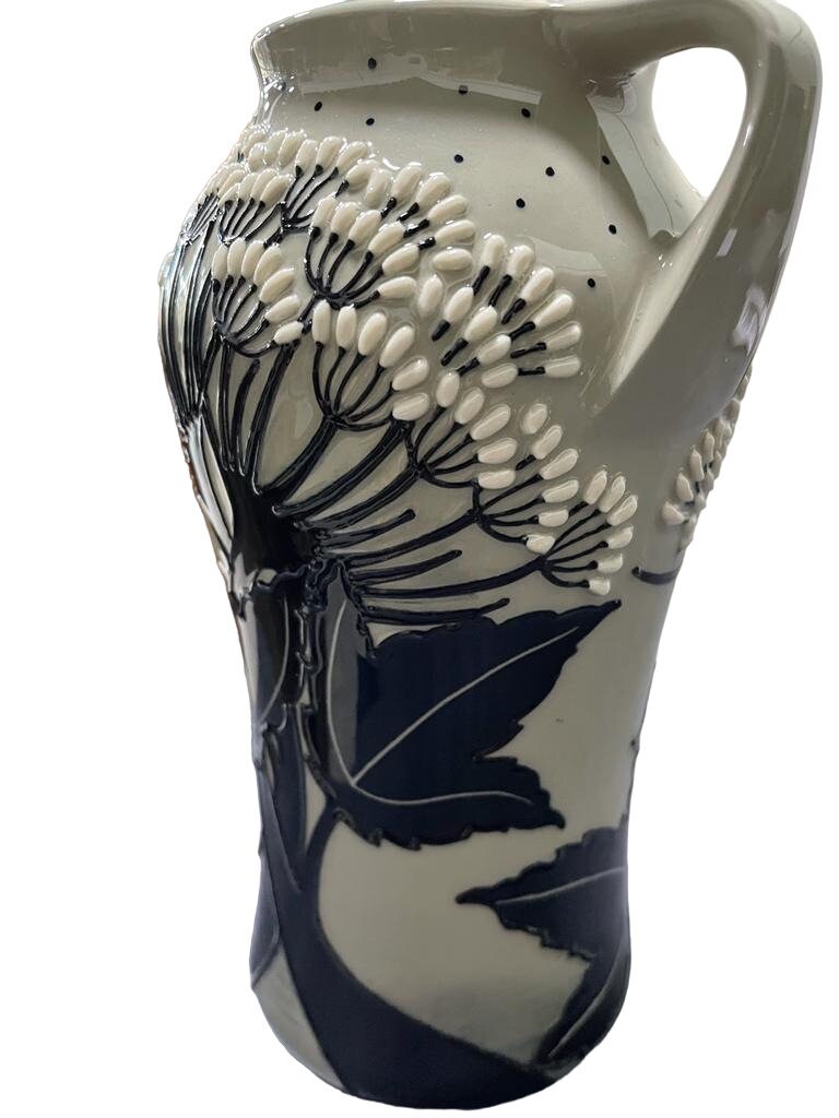 Moorcroft Twin Handled Vase Summer Silhouette Pattern By Vicky Lovatt Shape 375/7