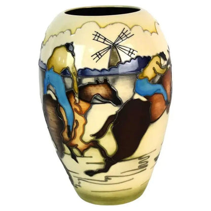 LIMITED Edition  MOORCROFT Art Pottery Vase designed by Kerry Goodwin dated 2015. Numbered 5/50  BOXED.